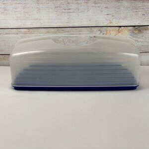 Tupperware Rectangle Bake N Take Cake Cupcake Taker Carrier